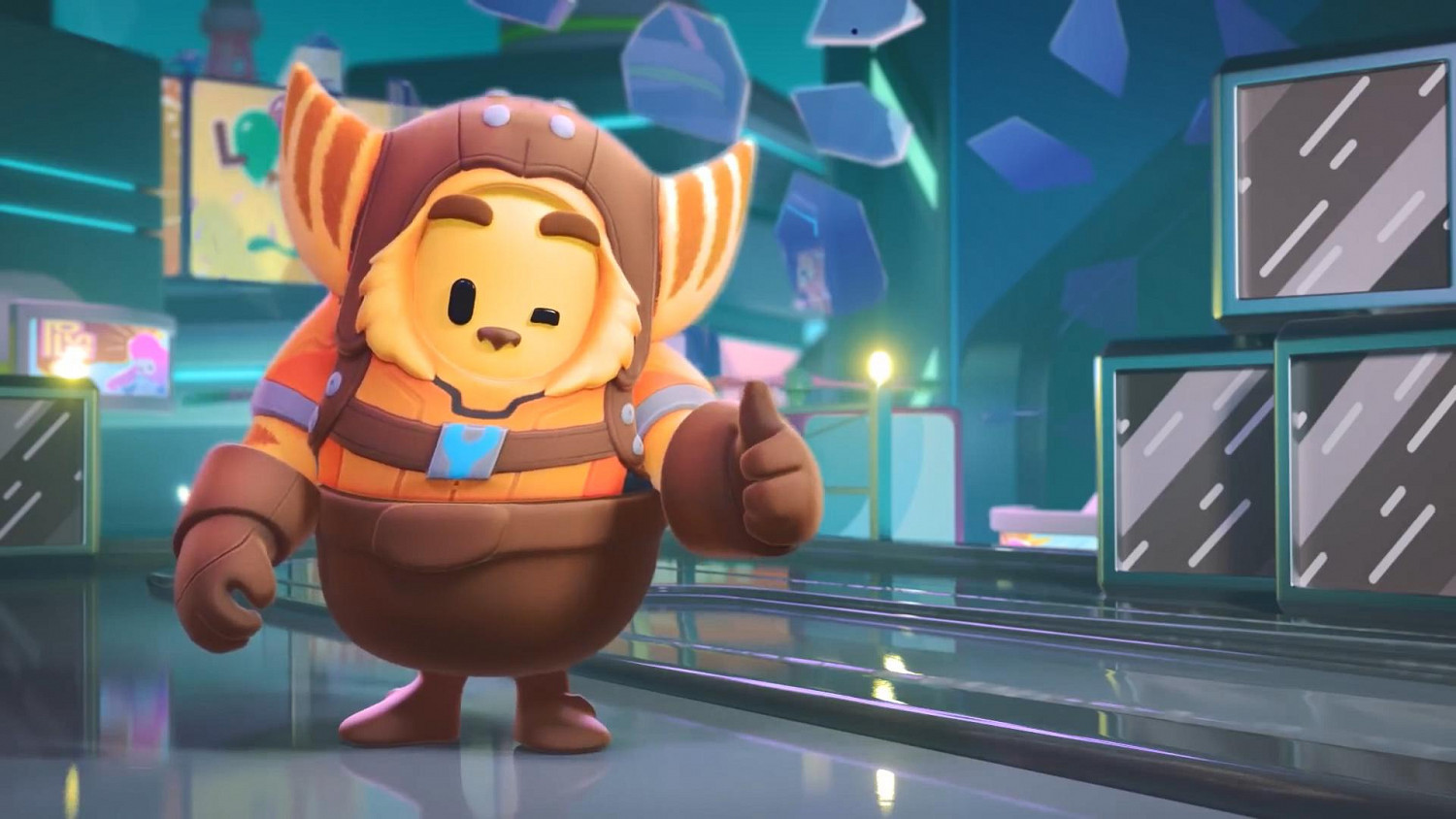 《Fall Guys：終極淘汰賽》連動《拉捷特與克拉克》 新皮膚登場