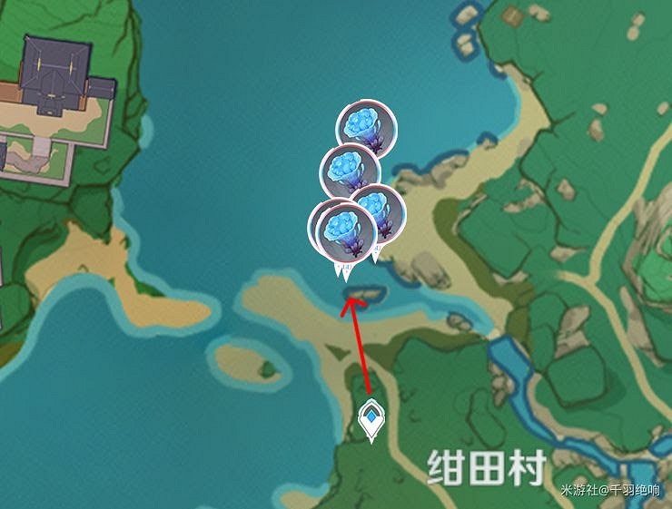 原神 (Genshin Impact) 稻妻地區海靈芝採集位置一覽