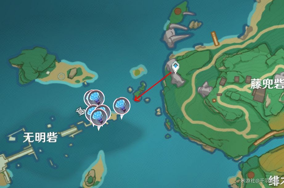 原神 (Genshin Impact) 稻妻地區海靈芝採集位置一覽