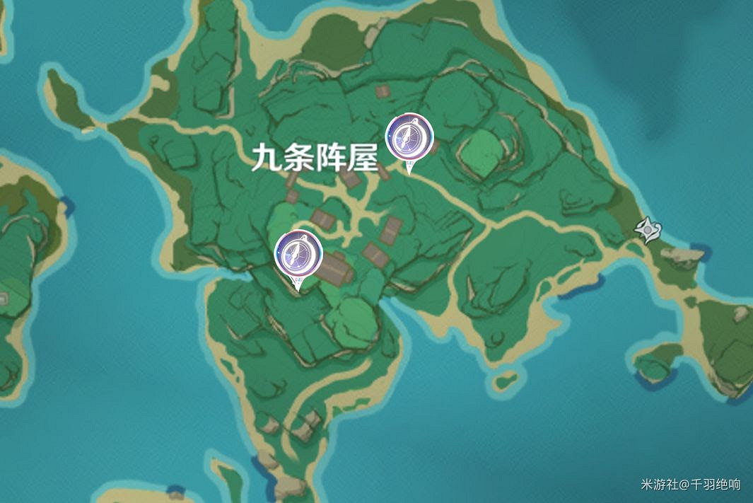 原神 (Genshin Impact) 稻妻區域全觀景點位置一覽