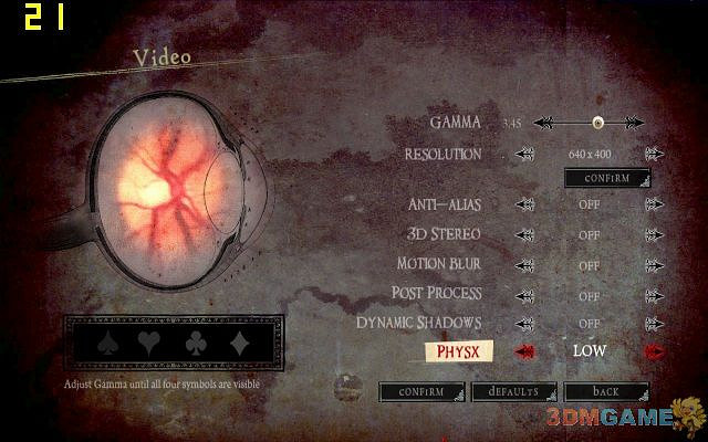 《愛麗絲:瘋狂回歸》低配ini極限優化 《愛麗絲:瘋狂回歸》低配ini極限優化