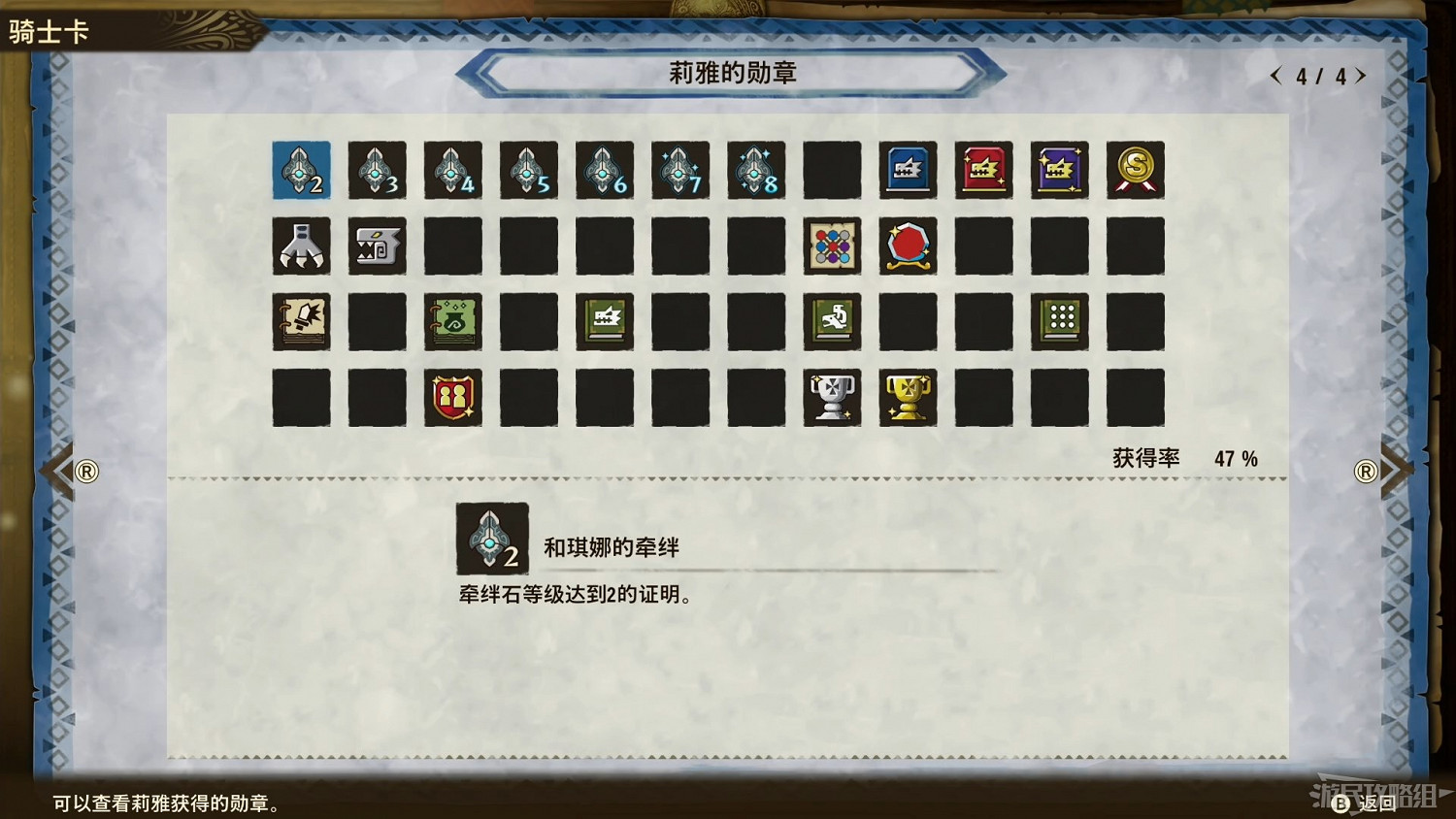 《魔物獵人物語2 破滅之翼》全勛章解鎖攻略