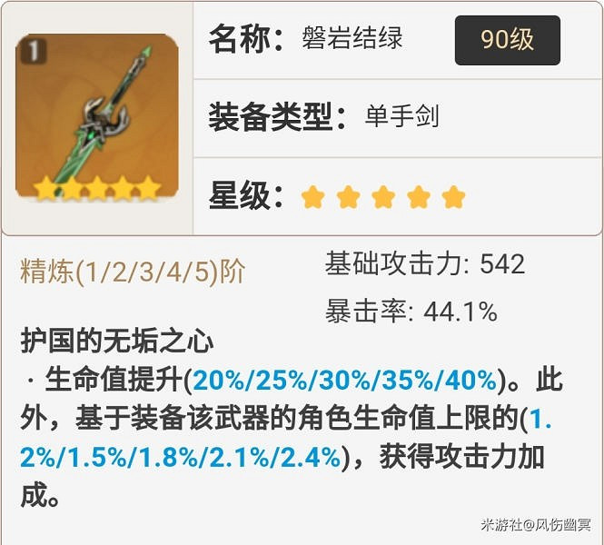 《原神》雷主武器、聖遺物及配隊推薦