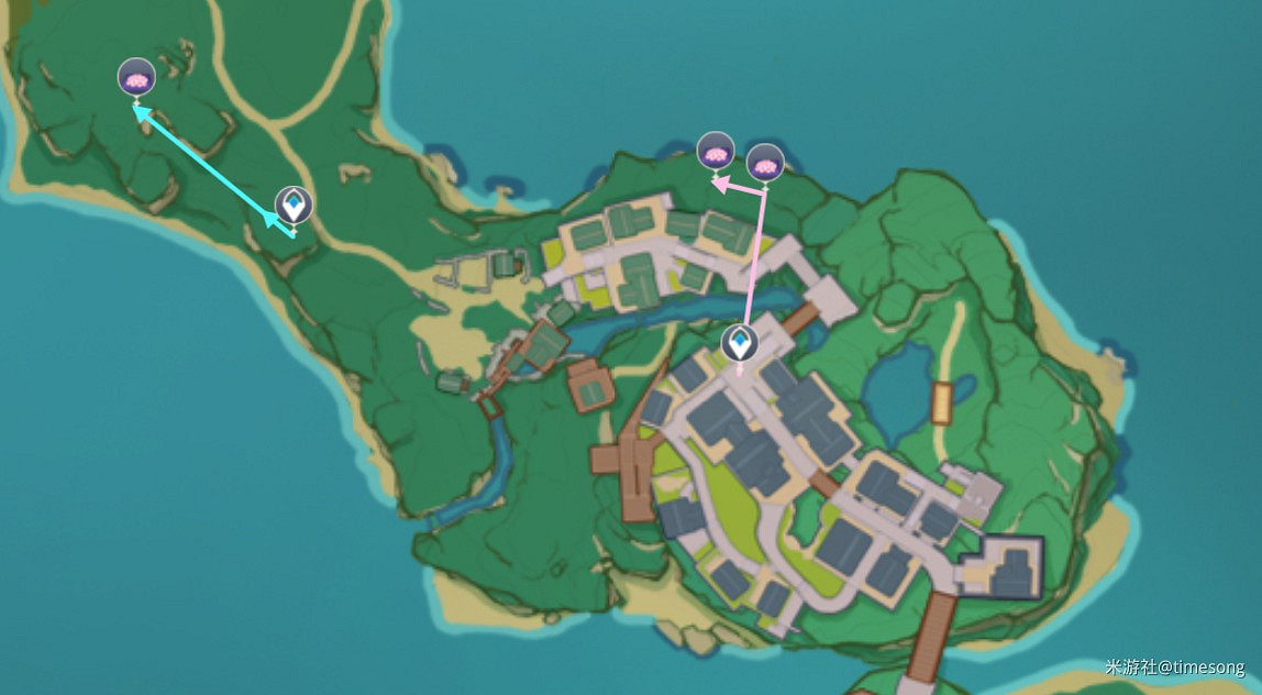 《原神》神裡綾華突破材料收集路線 《原神》神裡綾華突破材料收集路線