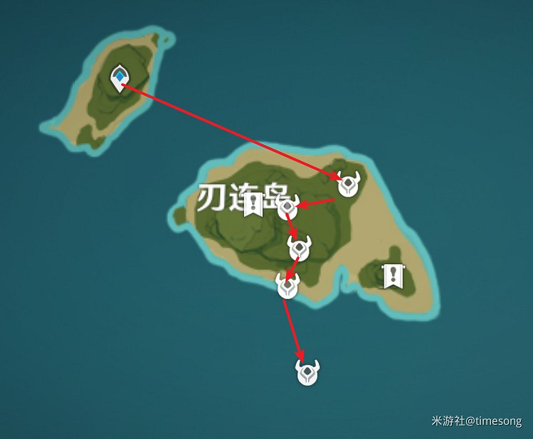 《原神》神裡綾華突破材料收集路線 《原神》神裡綾華突破材料收集路線