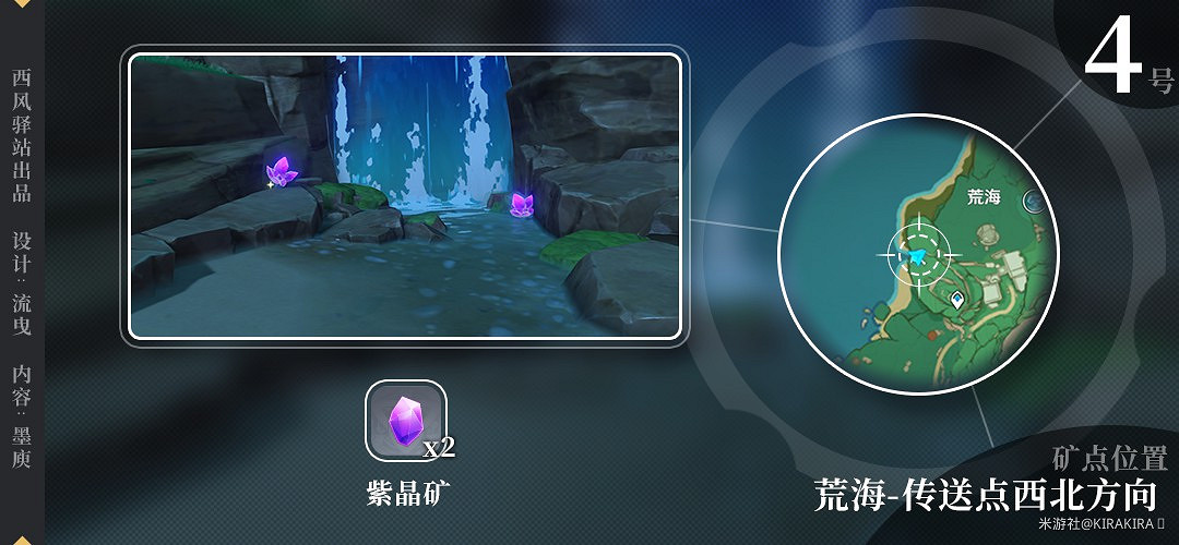 《原神》2.0版稻妻區域紫晶塊礦點匯總