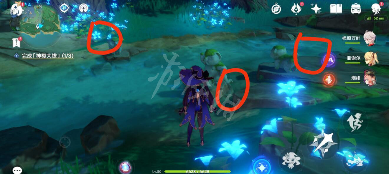 《原神》祭神奏上三個小狸子位置介紹