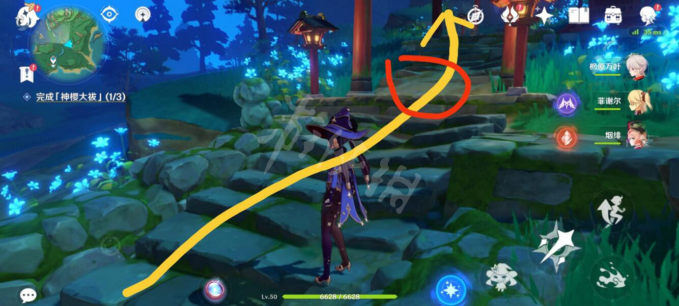 《原神》祭神奏上三個小狸子位置介紹