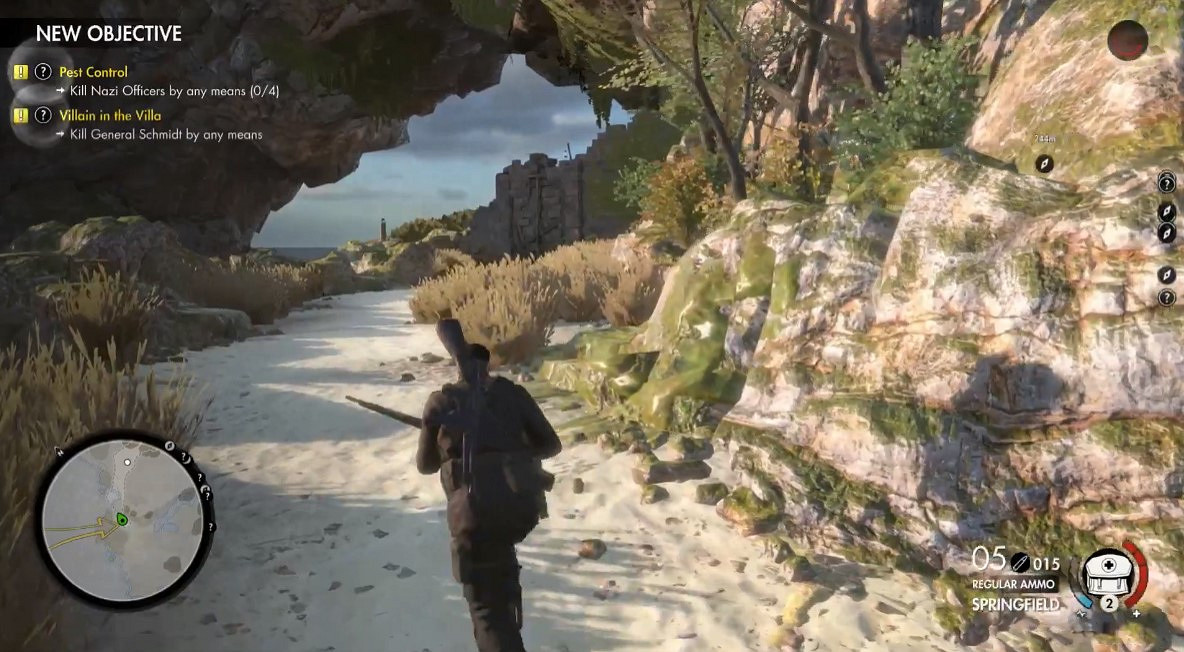 《狙擊精英4》Switch版22分鐘實機展示 透視處決確實爽