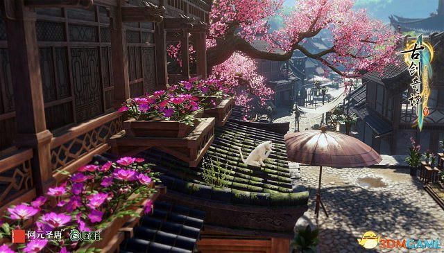 花下重門 《古劍奇譚三》重要城鎮場景鄢陵曝光 花下重門 《古劍奇譚三》重要城鎮場景鄢陵曝光