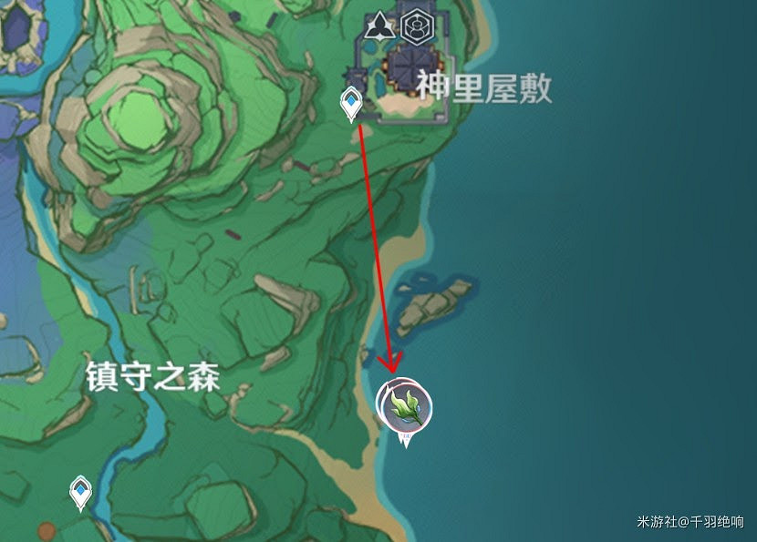 原神 (Genshin Impact) 海草採集地點及路線