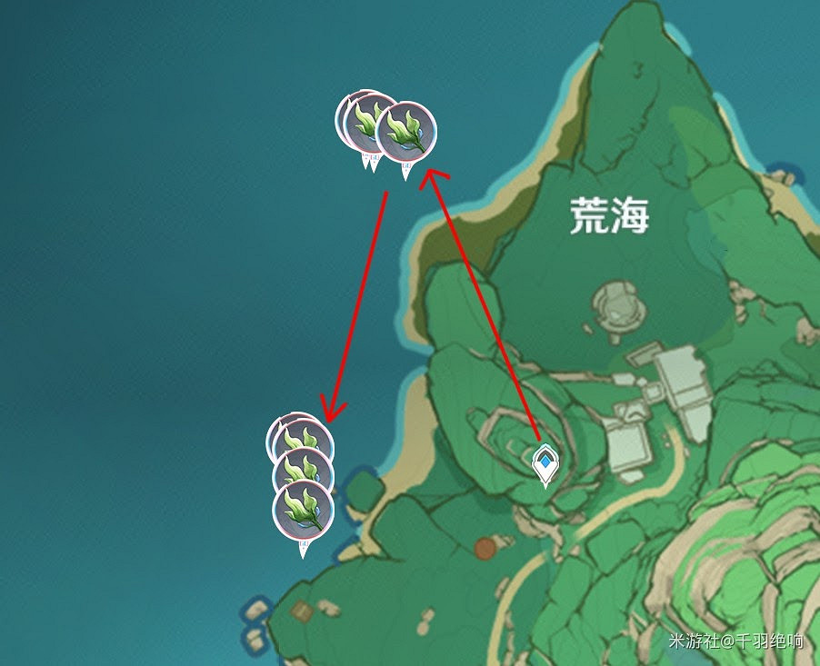 原神 (Genshin Impact) 海草採集地點及路線