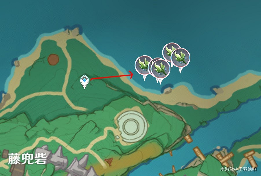 原神 (Genshin Impact) 海草採集地點及路線