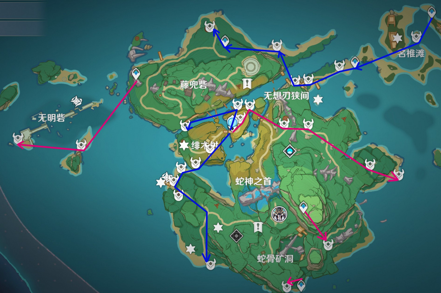 《原神》刀鐔素材收集線路推薦