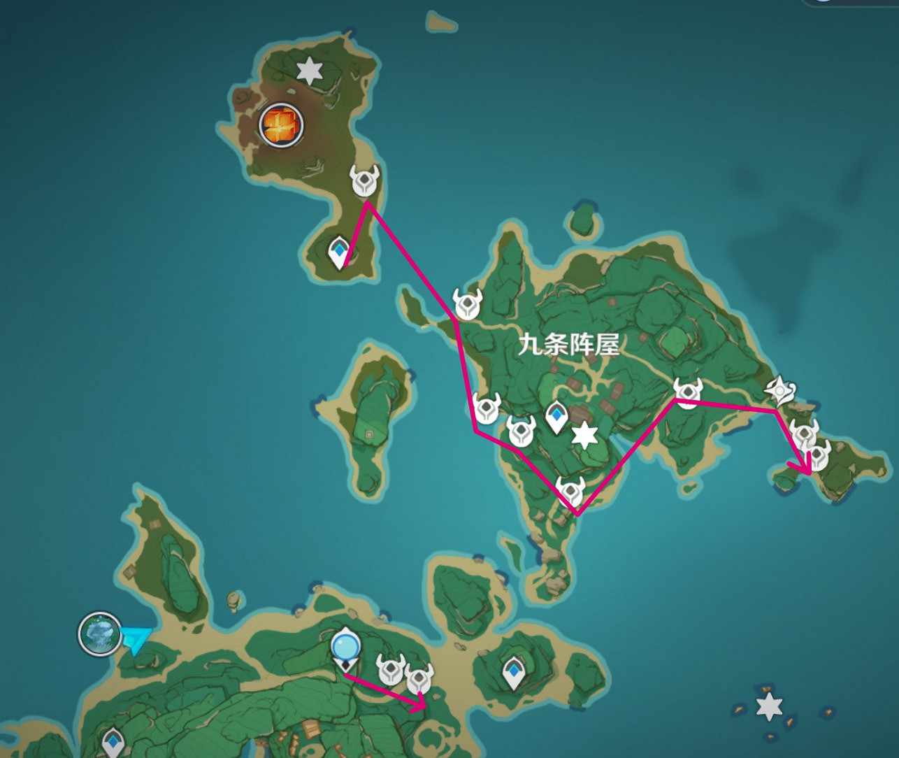 《原神》刀鐔素材收集線路推薦