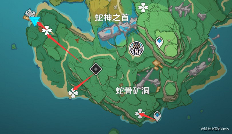 《原神》2.0版本稻妻區域新材料收集攻略