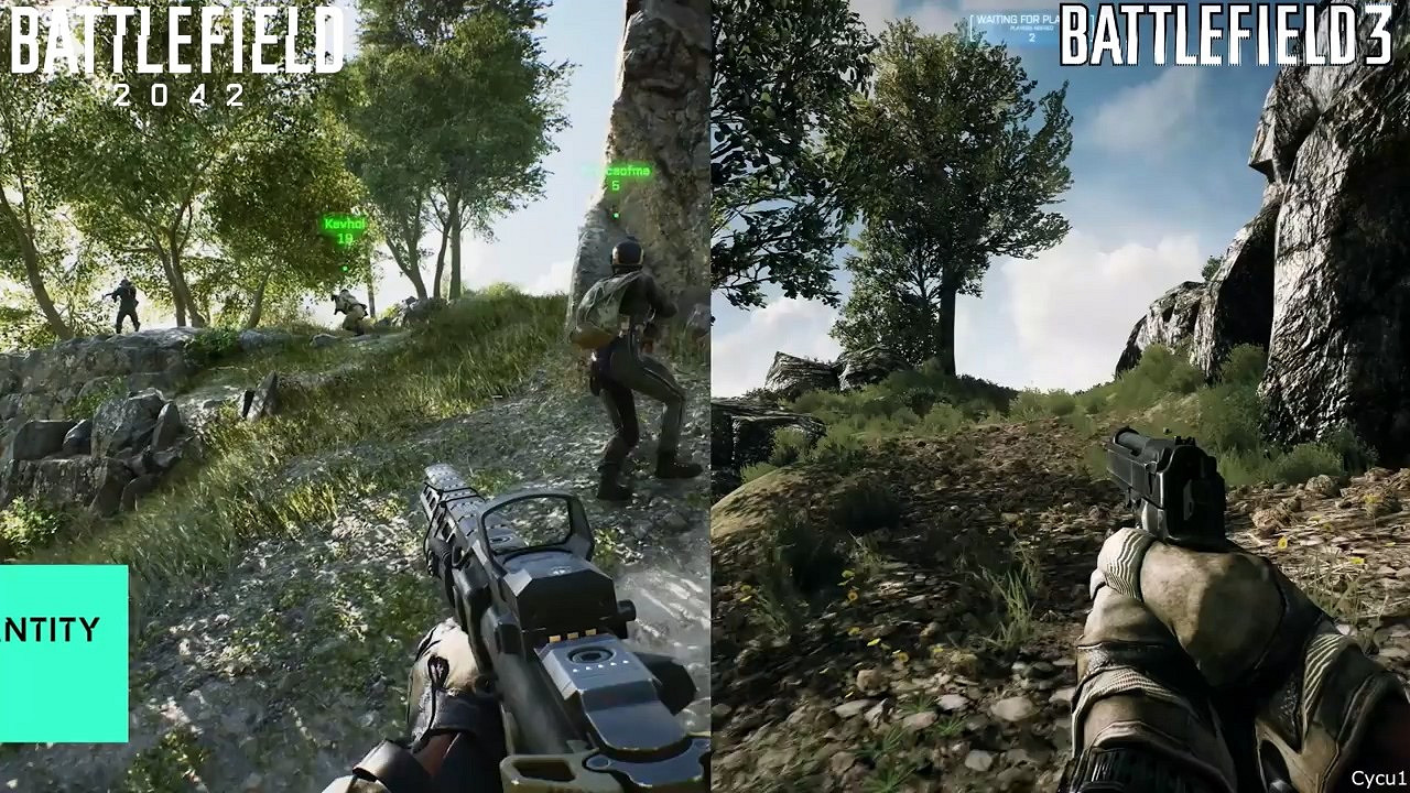 《戰地風雲:門戶》和《叛逆連隊2》《戰地風雲3》畫面對比 《戰地風雲:門戶》和《叛逆連隊2》《戰地風雲3》畫面對比