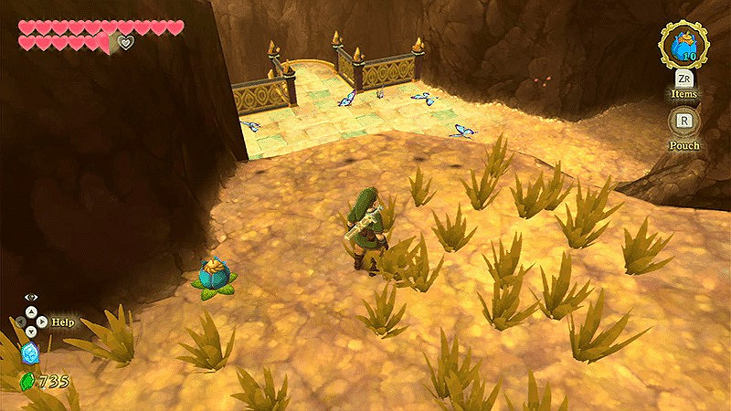 《薩爾達傳說 禦天之劍 HD》留言石分佈位置