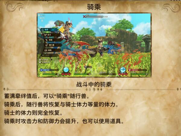 《魔物獵人物語2 破滅之翼》騎乘流玩法心得分享