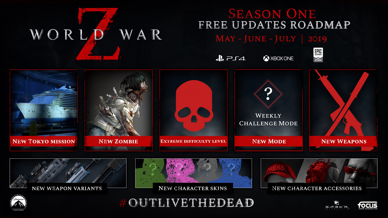 《末日之戰 World War Z》免費DLC即將推出 未來還會加入新模式 《末日之戰 World War Z》免費DLC即將推出 未來還會加入新模式