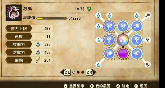 《魔物獵人物語2 破滅之翼》全屬性三猜基因搭配推薦