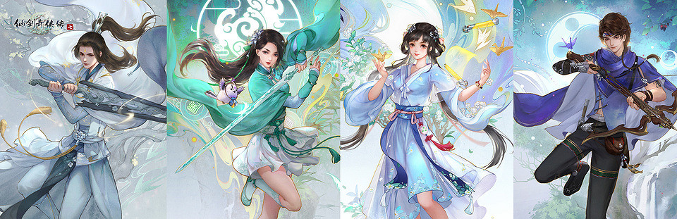 《仙劍奇俠傳七》四名主角介紹 帥哥美女亮相 《仙劍奇俠傳七》四名主角介紹 帥哥美女亮相