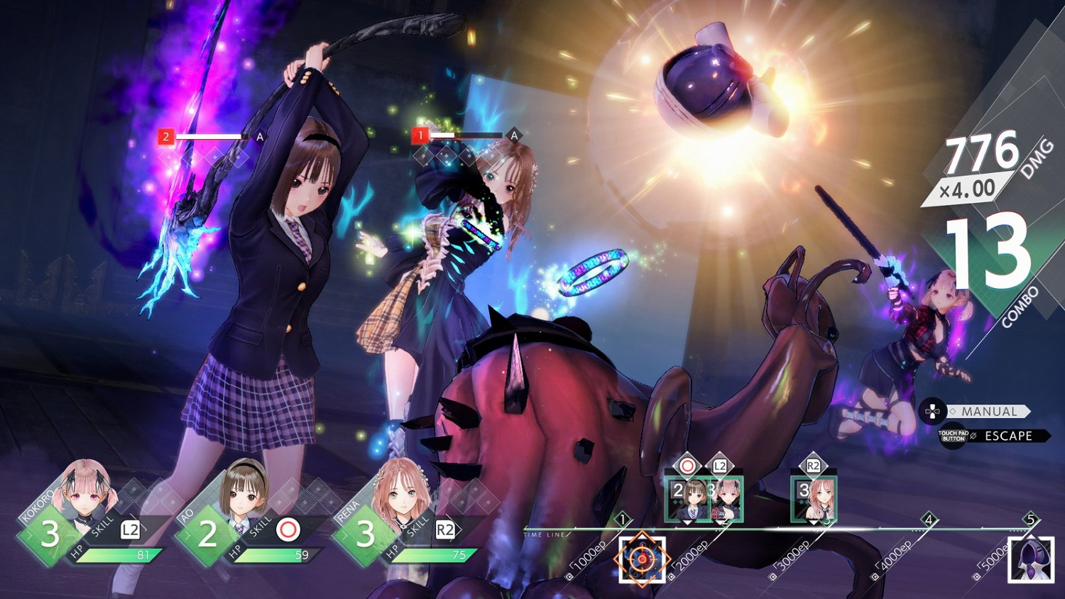 美少女RPG《藍色反射:帝》Steam版11月9日發售 美少女RPG《藍色反射:帝》Steam版11月9日發售