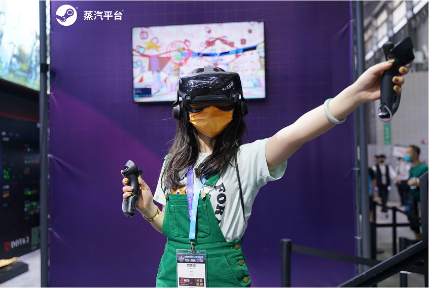 首日蒸汽平台展區曝光 新潮VR惹人眼 首日蒸汽平台展區曝光 新潮VR惹人眼