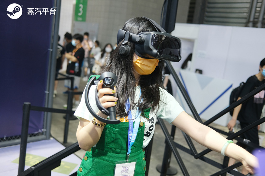 首日蒸汽平台展區曝光 新潮VR惹人眼 首日蒸汽平台展區曝光 新潮VR惹人眼