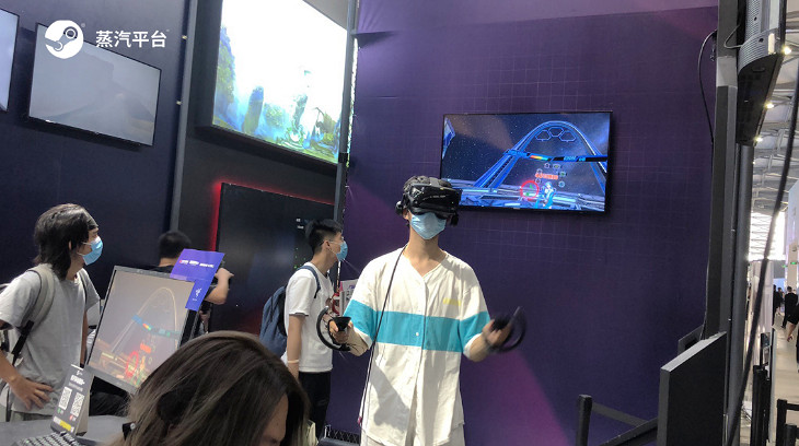 首日蒸汽平台展區曝光 新潮VR惹人眼 首日蒸汽平台展區曝光 新潮VR惹人眼