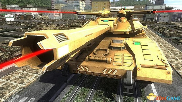 《地球防衛軍4.1:絕望陰影再襲》截圖 雷射霸氣掃射