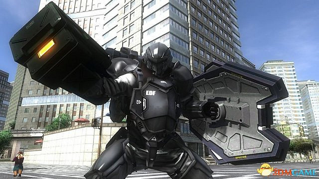 《地球防衛軍4.1:絕望陰影再襲》截圖 雷射霸氣掃射