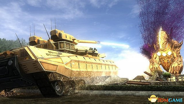 《地球防衛軍4.1:絕望陰影再襲》截圖 雷射霸氣掃射