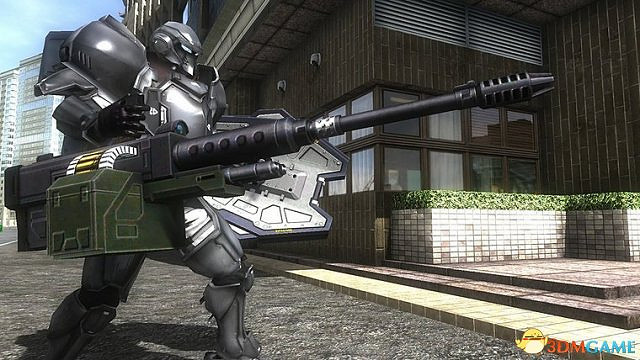 《地球防衛軍4.1:絕望陰影再襲》截圖 雷射霸氣掃射