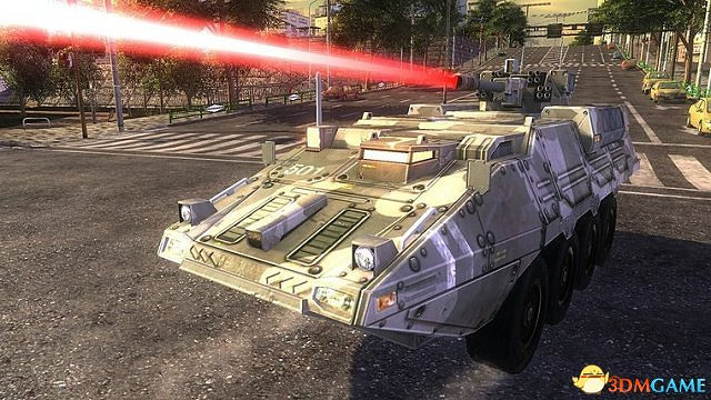 《地球防衛軍4.1:絕望陰影再襲》截圖 雷射霸氣掃射