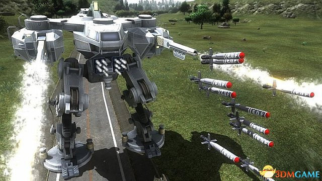 《地球防衛軍4.1:絕望陰影再襲》截圖 雷射霸氣掃射