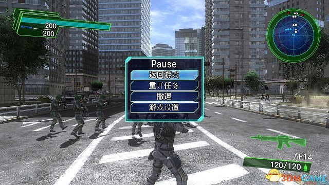 《地球防衛軍4.1：絕望陰影再襲》3DM軒轅漢化更新檔