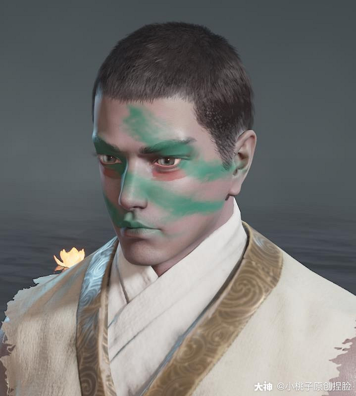 《永劫無間》特種兵迷彩妝容捏臉資料分享