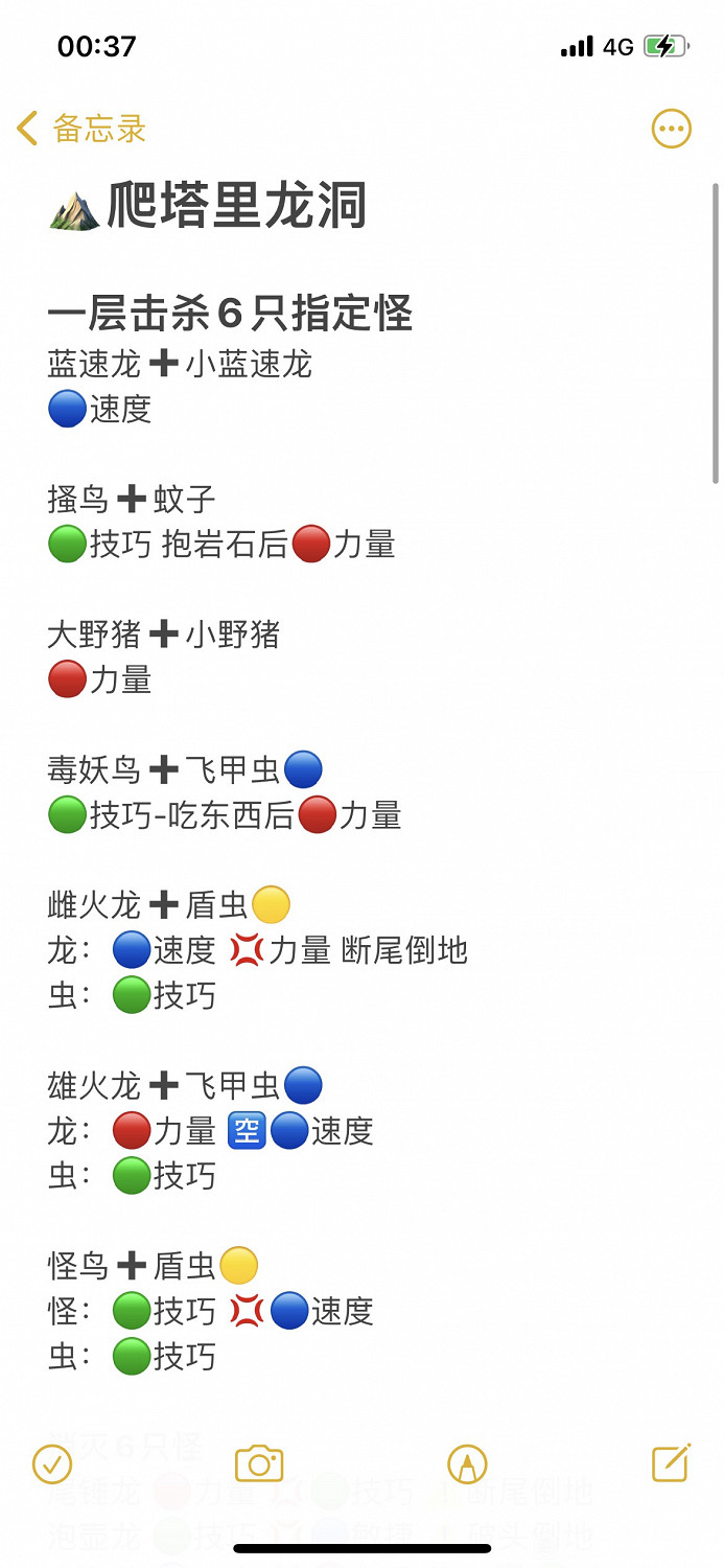 《魔物獵人物語2 破滅之翼》裡龍洞二層怪物出招一覽