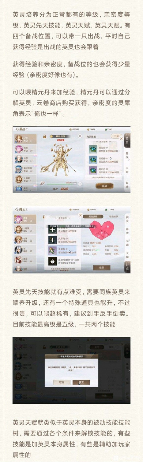 《天諭手遊》現階段英靈玩法攻略 萌新向 《天諭手遊》現階段英靈玩法攻略 萌新向