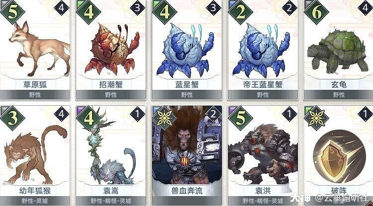 《天諭手遊》諭戲卡組分享 養猴流入門野性卡組 《天諭手遊》諭戲卡組分享 養猴流入門野性卡組