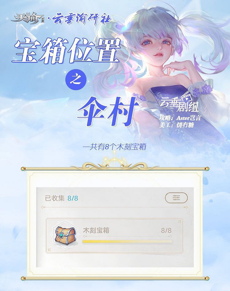 《天諭手遊》傘村寶箱位置一覽