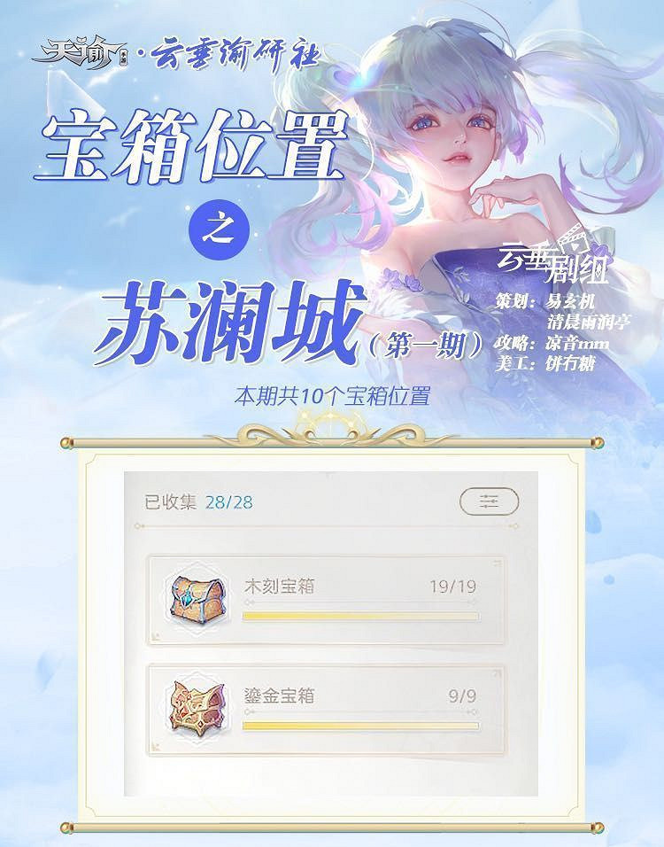 《天諭手遊》蘇瀾城寶箱位置一覽 第一期 《天諭手遊》蘇瀾城寶箱位置一覽 第一期