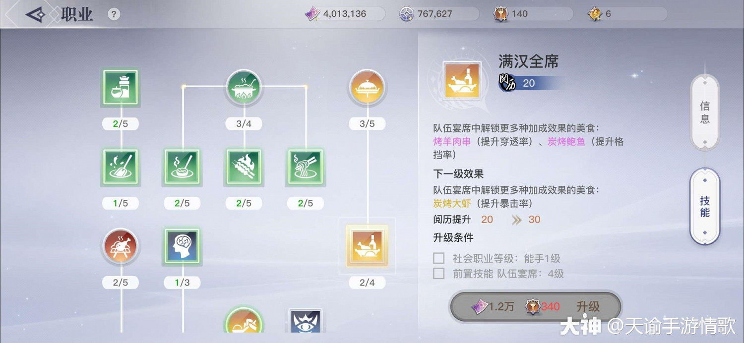 《天諭手遊》生活職業全攻略之美食家篇 《天諭手遊》生活職業全攻略之美食家篇