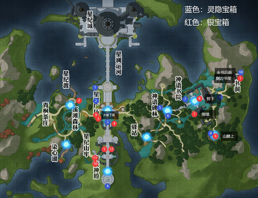 《天諭手遊》帝都寶箱位置一覽