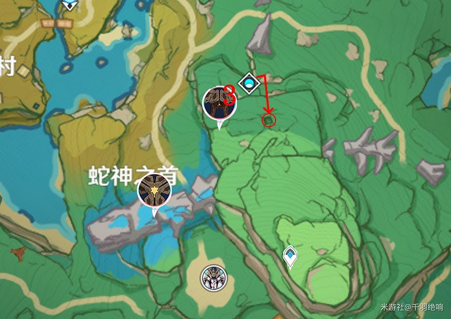 原神 (Genshin Impact) 遺跡機兵討伐位置一覽