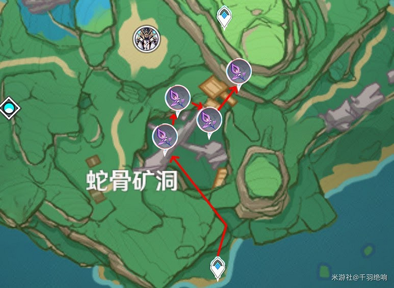 原神 (Genshin Impact) 鳴草採集線路分享