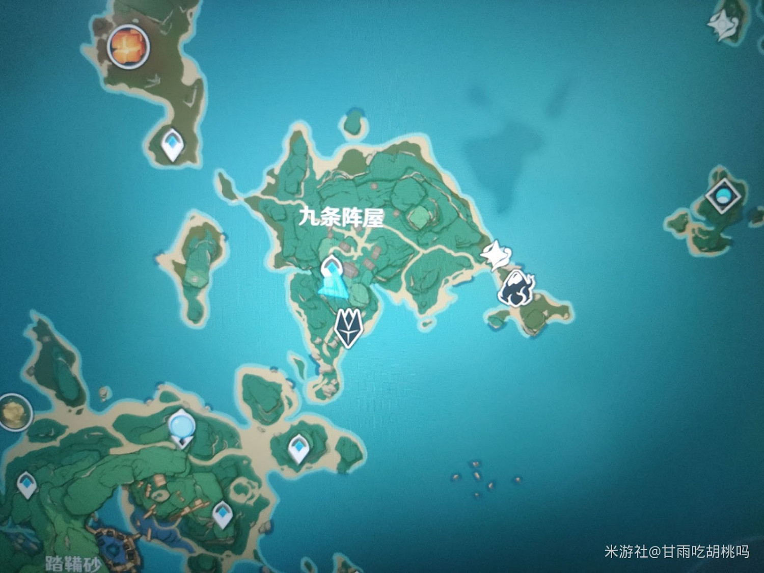 原神 (Genshin Impact) 九條陣屋傳送點下地牢解謎方法 原神 (Genshin Impact) 九條陣屋傳送點下地牢解謎方法