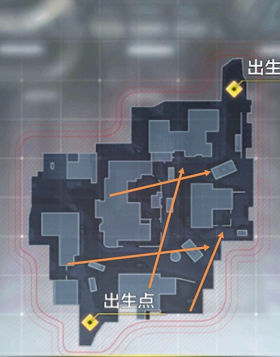 《決勝時刻：Mobile》戰火小鎮地圖解析