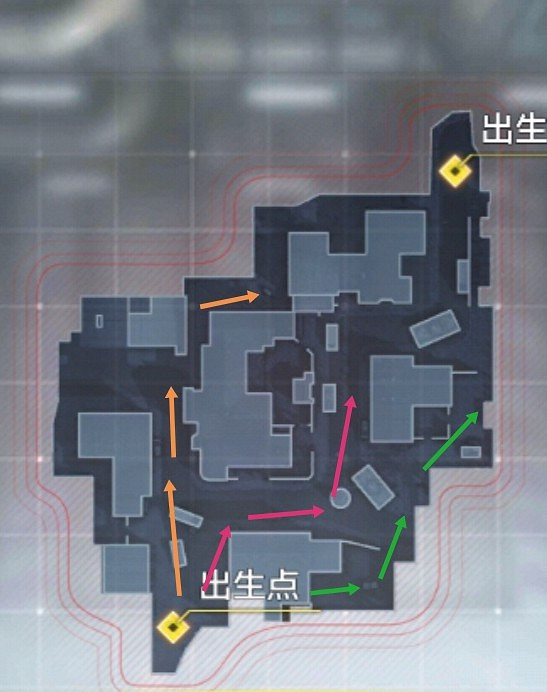 《決勝時刻：Mobile》戰火小鎮地圖解析